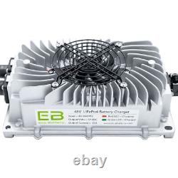 Eco Battery 48V 105aH Thru Hole Lithium Golf Cart Battery Kit for Advanced EV1