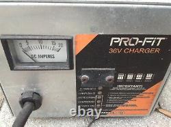 EzGo pro-fit battery charger 36v 36 volt 18 AMP DPI golf cart powerwise
