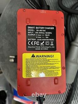 FORM 48 Volt Golf Cart Battery Charger for Club Car Precedent & DS 48V 15AMP