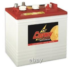 FREE SHIPPING! 4 of CROWN CR235 cr-235 golf cart battery solar rv, solar ezgo