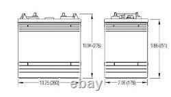 FREE SHIPPING! 4 of CROWN CR235 cr-235 golf cart battery solar rv, solar ezgo