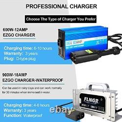 Flngr 36 Volt Golf Cart Battery Charger for ezgo12Amp with Trickle Charge6