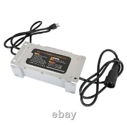 For Club Car Golf Cart 48 Volt 15 Amp Battery Charger 3 Pin Round 48V