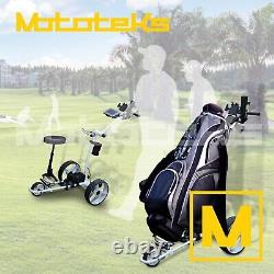 Golf Caddie Cart 3 Wheel Remote Controlled Battery Electric Cart Trolley Caddie