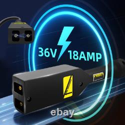 Golf Cart Battery Charger 18 AMP 36 Volt for EZGO TXT with D Style Plug Lead
