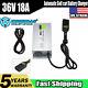 Golf Cart Battery Charger 36v 18a Ac Power Cord Fit For Ez-go Yamaha Clubcar