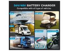 Golf Cart Battery Charger 36V 18A and 48V 13A Trickle Battery Charger, 36 Volt
