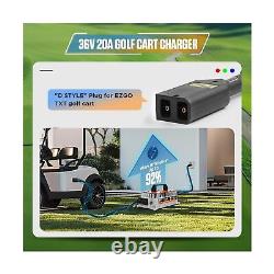 Golf Cart Charger 36 Volt EZGO Charger 20AMP 36 Volt Golf Cart Battery Charge