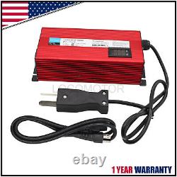 Golf Cart Charger For 36V Club Car Yamaha EZGO-Crowfoot Style Plug 36 Volt 12Amp