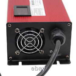 Golf Cart Charger For 36V Club Car Yamaha EZGO-Crowfoot Style Plug 36 Volt 12Amp