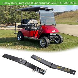 Golf Cart Front Plate Spring, 2-Leaf Rust Proof Spring, for EZGO TXT 2001-2003 O