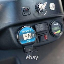 Golf Cart Reliance 36 Volt Solid State Battery Meter & USB Charger