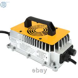 Golf Cart Waterproof Lithium Battery Charger 36V 18A IP67 For E-zgo TXT