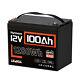 Humsienk 12v 100ah Lifepo4 Lithium Battery 6000+ Cycles 100a Bms Solar Marine Rv