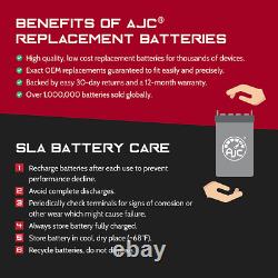 Industrial AGM Golf Cart etc 12V 35Ah Wheelchair Replacement Battery