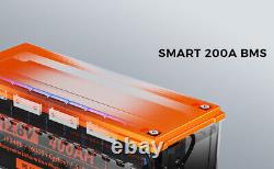 Jsdsolar 12V 400Ah LiFePO4 Lithium Battery 6000+Cycle for Marine Golf Cart Car