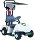 Junior 6v Pro Golf Cart Ride-on, White