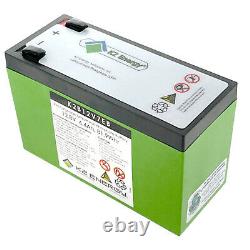 K2 Energy 12V 7Ah LiFEPO4 Battery for Golf Carts, Backup Systems, Solar USA SHIP