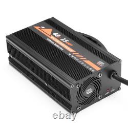 KEMIMOTO 48V Lithium Battery Golf Cart Charger Universal Fit Onboard 15A 51.2