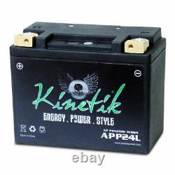 Kinetik AP Phantom Series 12V LFP Powersports, Motorcycle, Golf Cart Battery