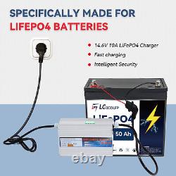 LGEC LiFePO4 Battery 12V 50AH 100AH 200AH Deep Cycle Lithium Battery RV Solar