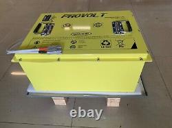 LITHIUM BATTERY HIGH BMS PROVOLT Golf Cart 48V 48 Volt EZGO 105AH + charger