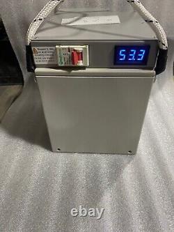 LOT of 2 48V Lifepo4 1.5 kwh Battery Golf Cart Plug Solar RV Off Grid Lithium