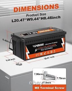 LiFePO4 12V 200Ah Lithium Battery Lithium Battery For Golf Cart Solar Off-grid