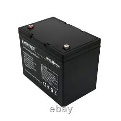 LiFePO4 12V 54AH Lithium Battery Battery for RV Solar Marine Caravans Golf Cart