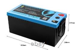LiFePO4 24V 100Ah Lithium Battery with BMS Iron Phosphate Solar Power Bank EU