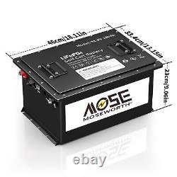 LiFePO4 48V 100Ah Lithium Golf cart Battery 200A BMS 15000+Deep Cycle With Monitor