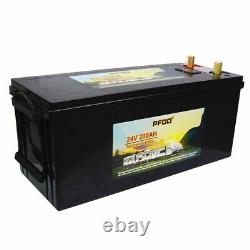 LiFePO4 Battery 200Ah 24V With BMS Deep Cycle Iron Phosphate Golf Cart RV Solar