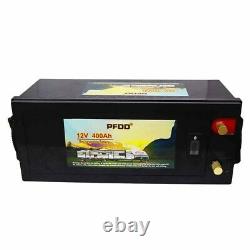 LiFePO4 Battery Pack 400Ah 12v With BMS Deep Cycle Golf Cart RV Campers Solar