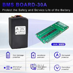 LiFepo4 Lithium 48V Ebike Battery 25Ah for Electric bike Golf Cart BMS Charger