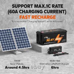 LiTime 12V 50Ah 100Ah 140Ah LiFePO4 Lithium Battery Solar Inverter Charger Lot