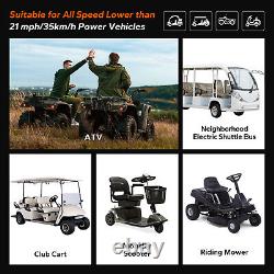 LiTime 36V 100Ah LiFePO4 Lithium Battery 200A BMS Born For 5Kw Golf Cart Marine