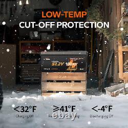 LiTime 48V 100Ah Bluetooth Golf Cart Lithium Battery with Low Temp. Protection BMS
