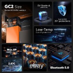 LiTime 48V 30Ah GC2 Bluetooth Golf Cart Lithium Battery With Low Temp Protection