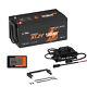 Litime 51.2v 100ah Smart Golf Cart Lifepo4 Lithium Battery Charger Monitor Set