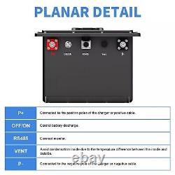 Lifepo4 48V 105AH Golf Cart Battery with 200A BMS 15000+ Deep Cycles+20A Charger