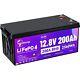 Lithium Battery 12v 200ah Lifepo4 Solar Battery For 1200w Rv Golf Cart Batteries