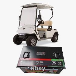 Lithium Battery 36V 104AH LiFePO4 for Golf Carts with Upgrade Kit