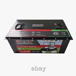 Lithium Battery 48V 104AH LiFePO4 for Golf Carts with Upgrade Kit
