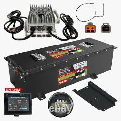 Lithium Battery 72V 104AH LiFePO4 for Golf Carts with Upgrade Kit