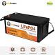 Lithium Lifepo4 12v 200a Battery 100a Bms For Off-grid Marine Rv Solar System