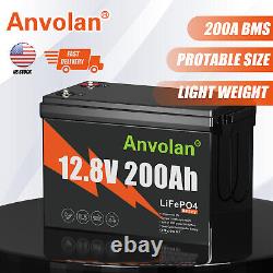 Lithium LiFePO4 12V 200Ah Battery BMS for Golf Cart Marine RV Solar System
