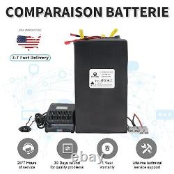 Lithium ion 60V 50Ah Ebike Battery Pack for 3500W Motor Scooter Golf Cart