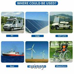 Low Temp SOLAR RV BOAT OFFGRID GOLF CART 12V100AH Lithium Iron LIFEPO4 1280Wh