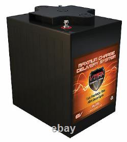 MB6-SAE Golf Cart Club Car Comp 6V, 225AH Transporter 4-Electric VMAX AGM Battery