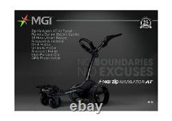 MGI Zip Navigator All Terrain Electric Golf Cart 36 Hole Lithium Battery